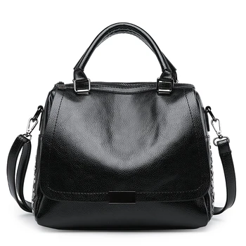 

Women Bag Women's PU Leather Handbags Luxury Lady Hand Bags With Purse Pocket Female Messenger Bag Big Tote Sac Bolsos Mujer