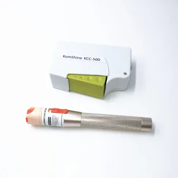 

AUA 10mW Pan Type Visual Fault Locator Fiber Optic Cable Tester Meter For CATV 10km+Fiber optic cleaner with box