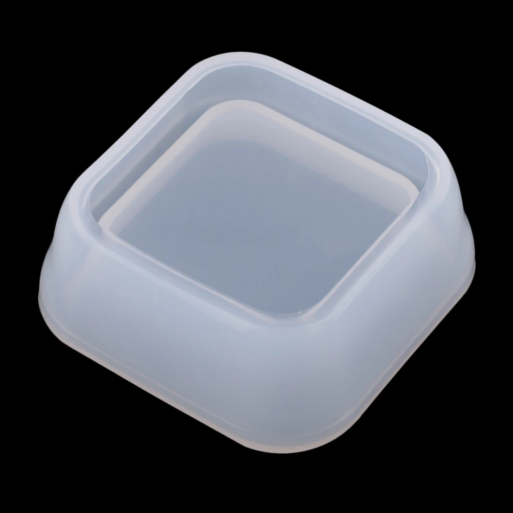 2Pcs Silicone Resin Mold Small Box Container Silicone Mould Resin Art Mold DIY Storage Box Jewelry Making Decorative Craft Mold
