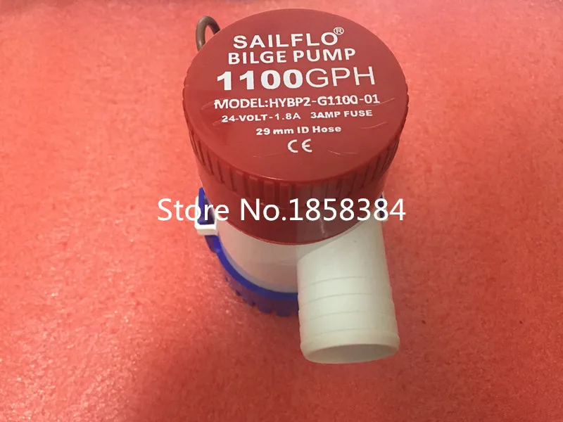 Высококачественный семейный откачивающий насос 24 В правило 1100 gph переключатель