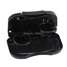 Folding Car Auto Back Seat Table Drink Food Cup Tray Holder Stand Desk Black Shelf in car seats store content ark received storage reveal ark sitting room type ark bookcase store content ark the lighthouse tea table