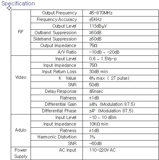 SK-6000M гибкой соседний канал модулятор catv модулятор