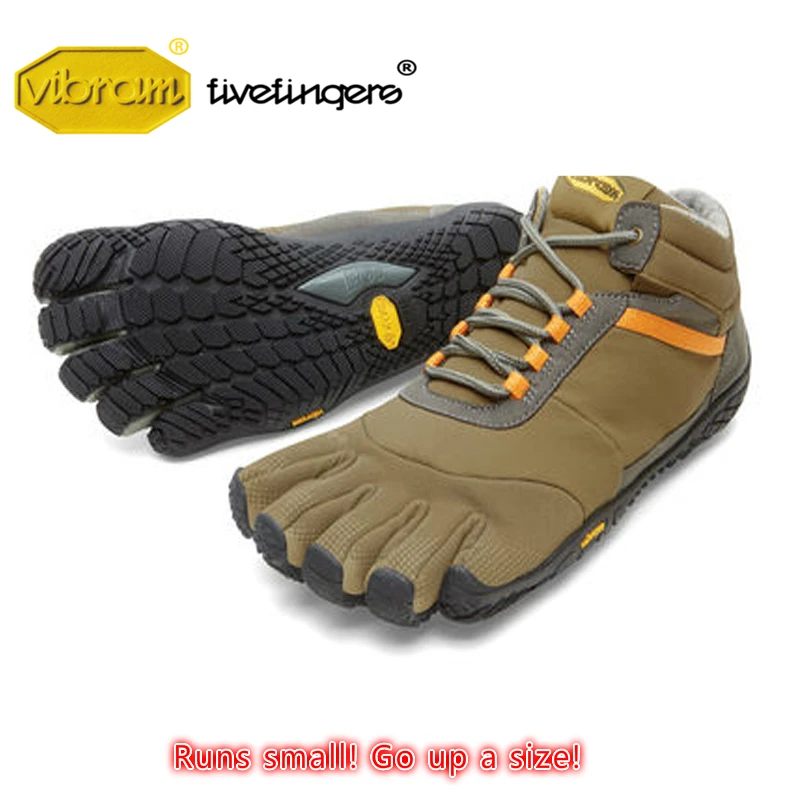 Vibram Fivefingers Trek Ascent изолированные мужские кроссовки для спорта на открытом воздухе зимняя теплая шерстяная тренировочная походная альпинистская обувь - Цвет: 15M5301