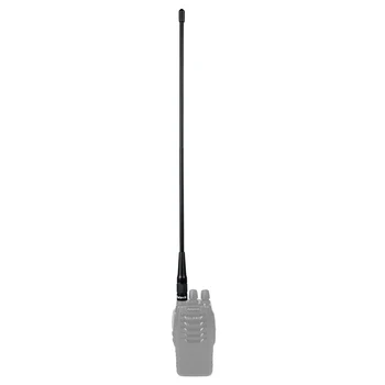 

Retevis RHD-771 Walkie Talkie Antenna VHF UHF Dual-band Antenna SMA-F 20 Watts Power for Handheld Radios with SMA-M Interface