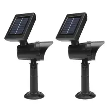 Водонепроницаемый IP44 уличные наземные светодиодные сенсор Солнечная легкая супер яркость садовая декоративная лампа для сада Путь точечные светильники