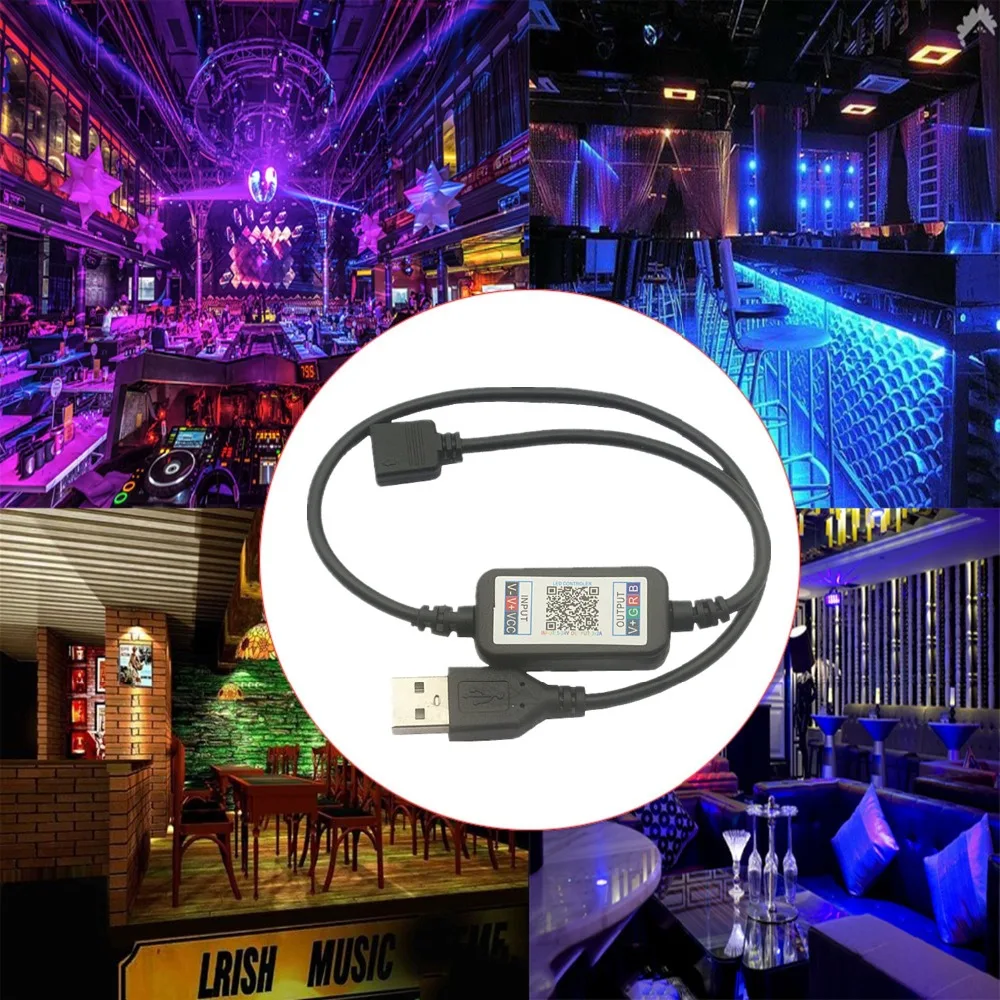 RGB контроллер для светодиодных лент 4 контакта 5 24 В|Контролеры RGB| |