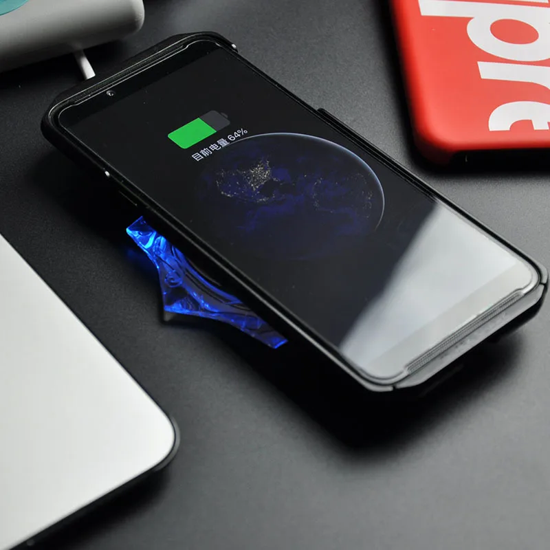 Быстрое беспроводное зарядное устройство Qi Ультра тонкое Беспроводное для Iphone XS