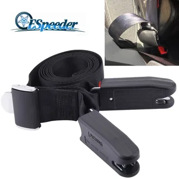 

SPEEDWOW Universal Car Baby Safe Seat Strap Isofix Soft Belt Harness Strap Seat Belt Clips Anchor Holder Cover Shoulder