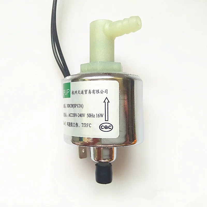 

steam pump Model 30DCB (SP12A) Voltage AC230V / 50HZ Power 16W