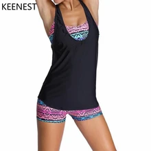 KEENEST, женский купальник, сексуальный купальник, для женщин, плюс размер, два предмета, анкини, наборы, винтажная пляжная одежда