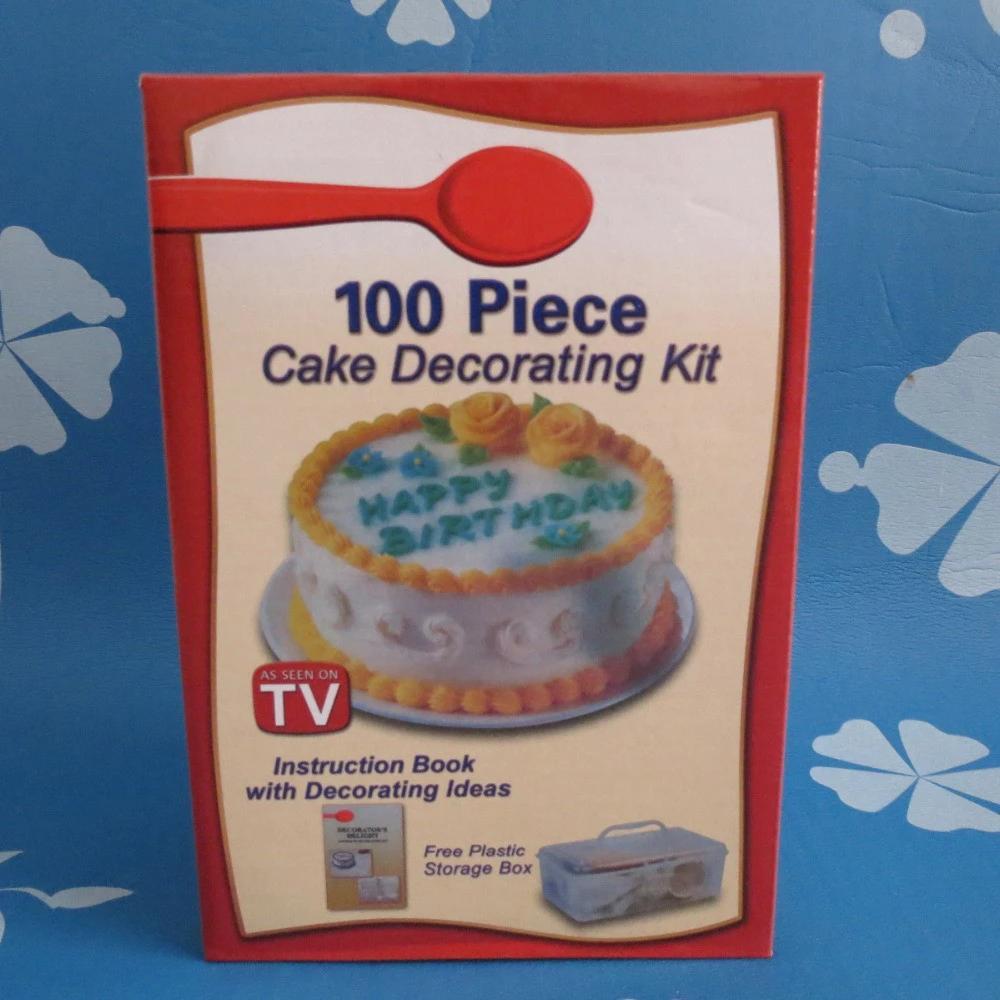 New 100 Cookie Muffin Cake Cupcake Icing Decorating Kit Tips Set Cake