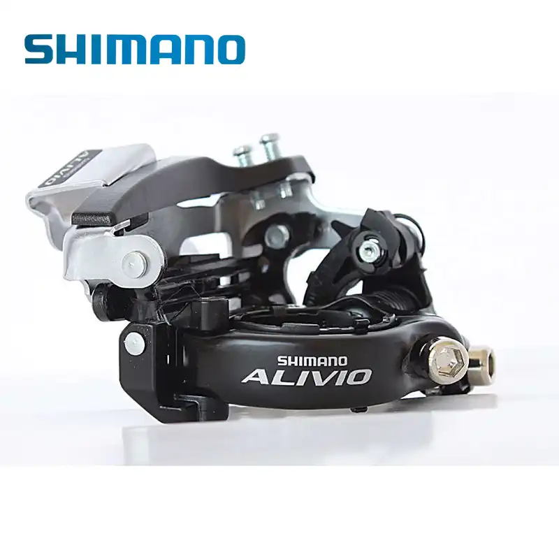 SHIMANO Alivio FD-M412 тройной и 7/8 скоростей Горный велосипед Запчасти для велосипеда передний переключатель 31.8 / 34.9 мм - изображение
