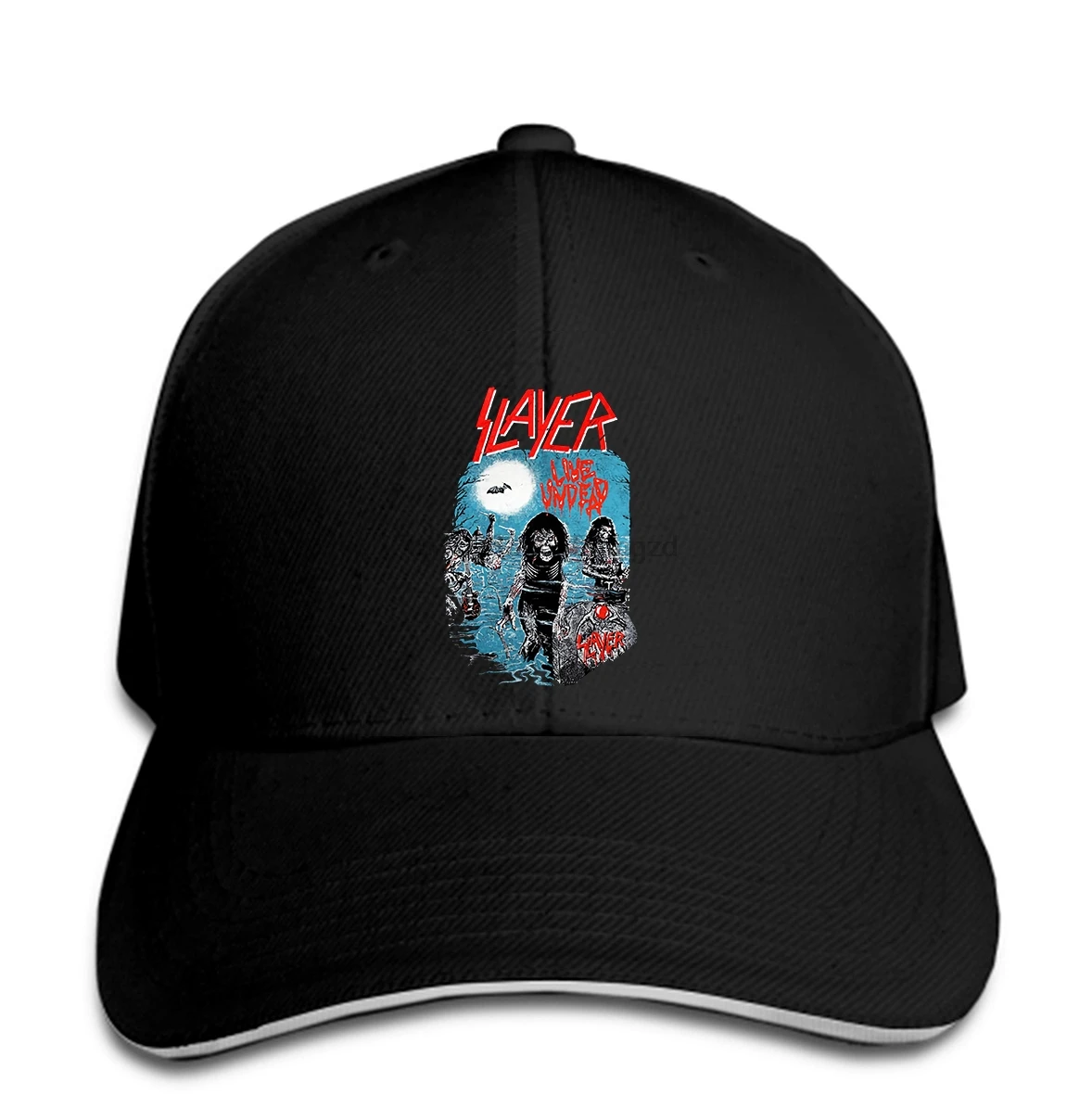 

Slayer Live Undead v3 Men Baseball Cap black trash heavy metal Snapback Cap Women Hat Peaked