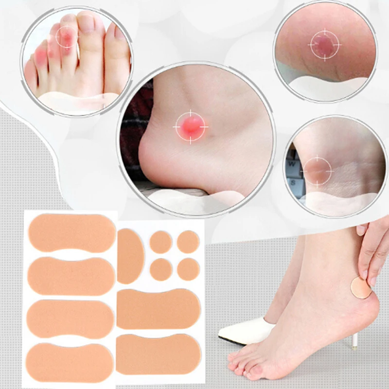 

1 Set PE Foam Heels Sticker Durable Waterproof Wear Resistant Anti-Grinding Shoe Pad Patch Protector Feet Care Tool New