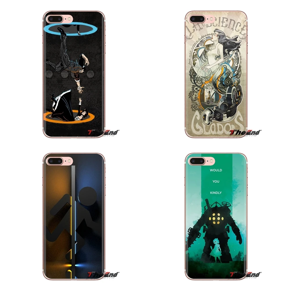 

For Huawei Mate Honor 4C 5C 5X 6X 7 7A 7C 8 9 10 8C 8X 20 Lite Pro Soft Transparent Case Cover Portal 2 leaves minimalistic game