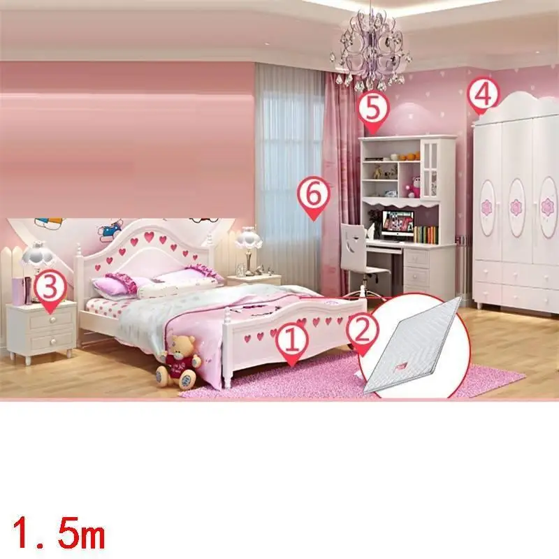 Yataklari Kids Infantiles Letto Mobili Yatak Odasi Mobilya Wood Cama Infantil Wooden Lit Enfant Muebles Baby Child Furniture Bed