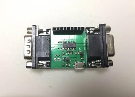 

RS232 Serial Port Data Monitoring Interface Board 232 to TTL 3.3V Level Band DB9 Bus Head