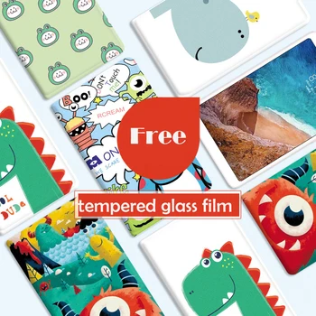

Mipad4 8 10 Cute duck cat dog Magnetic Flip Cover For Xiaomi Mi Pad 4 Plus Tablet 10.1" 8.0 protective case smart cover