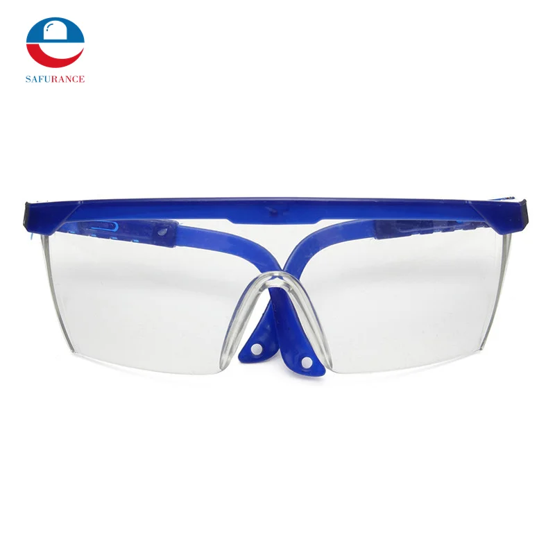 Protective Glasses Blue and White Color Safety Goggles Eye Protection