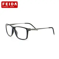 Feida бренд очки кадры Мужчины Прозрачный TR90 Рамки Очки для чтения для женщин 2018 Мода глаз Очки мужчины глаз Очки Рамки 6016