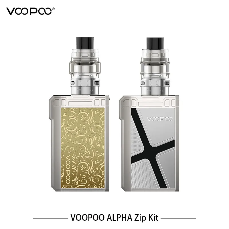 Najtaniej Oryginalny zestaw Zip VOOPOO ALPHA 180W Zip box mod Vape 4ML Maat Tank Vape z MT M2 MT M1 cewka z siatką elektroniczny papieros Vape