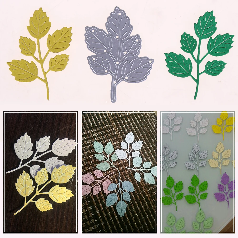 Leaves Metal CUTTING DIES die cut leaves Scrapbooking paper card make