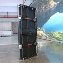 Крытый 3,91 мм 500x1000 мм шкаф СВЕТОДИОДНЫЙ сценический дисплей информационное табло