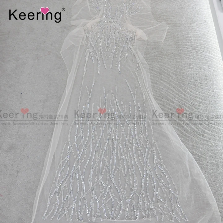 Модное Вечернее платье большого размера Ручной Работы Стразы нашивки WDP-035
