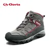 Clorts Genuine Leather Hiking Shoes Waterproof Men's Sneakers Non-slip Hunting Boots Suede Breathable Mountain Climbing Boots ► Photo 3/6