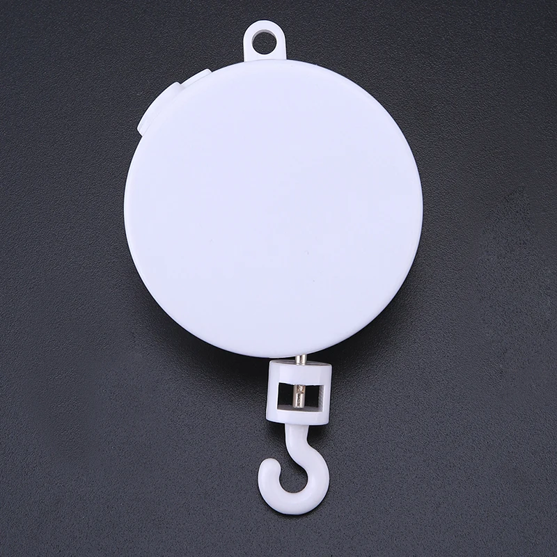 Baby Crib Holder White Rattles Arm Bracket Set Cot 360 Degree Rotating Cribs Bed Bell Toy Wind-up Baby Rotary Mobile Music Box