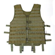 Тактический Молл страйкбол боевой пистолет жилет Открытый Охота обучение для мужчин жилет военная стрельба куртка без рукавов