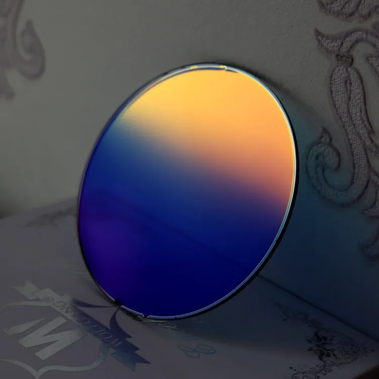 

Sunglass Lenses Red Mirror Flash Colors Gradient Blue Lens UV400 EXIA OPTICAL A8 Series