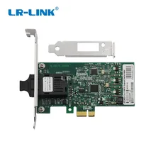 LR-LINK 9030PF-LX pci express ethernet сетевой карты 100 МБ Оптический рабочего сетевой адаптер для ПК компьютер Intel 82574 Nic