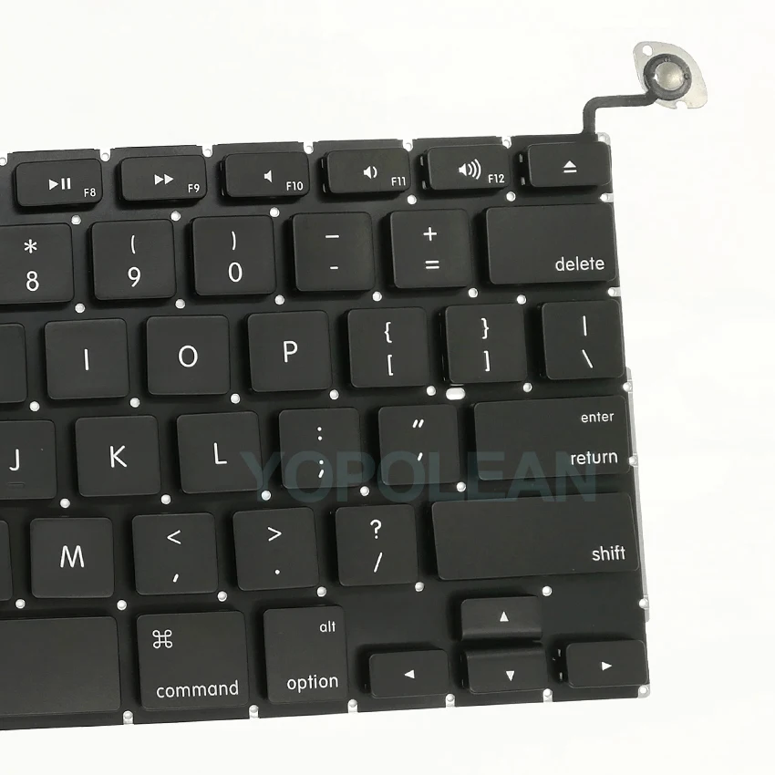 5 PCS New US English Keyboard With Backlight For Macbook Pro 13" A1278 2009 2010 2011 2012 Years