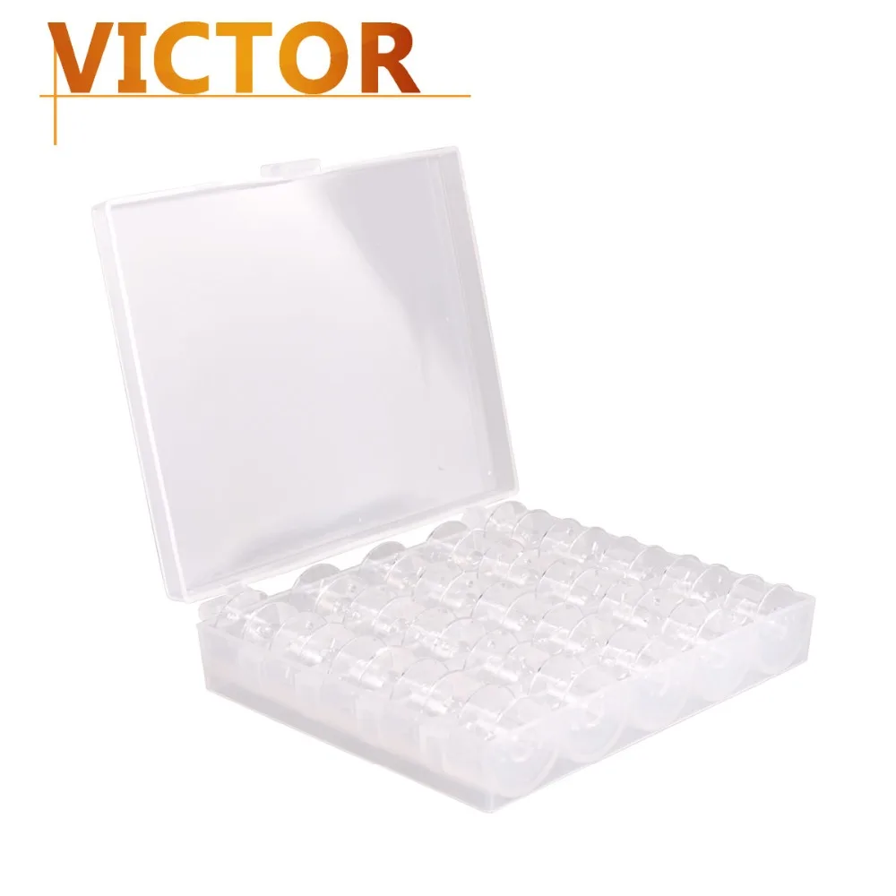 plastic bobbins box Sewing thread bobbin case thread organizer
