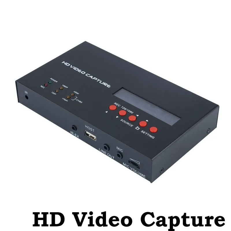 Ezcap USB 2.0 1080 P HD плата видеоввода микро-hdmi / YPbPr рекордер игры видеозахвата с один