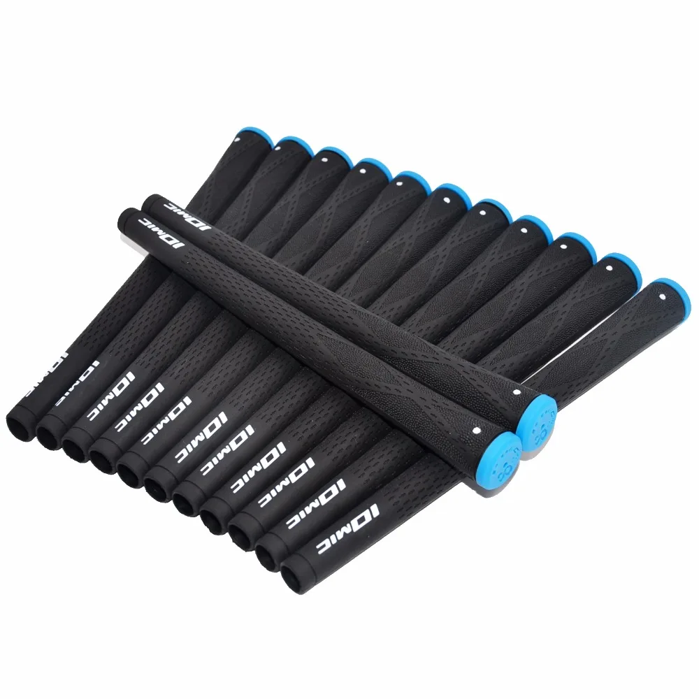 Высокотехнологичный 8 x IOMIC Sticky Evolution 2,3 Golf Grip 3 цвета резиновые клюшки