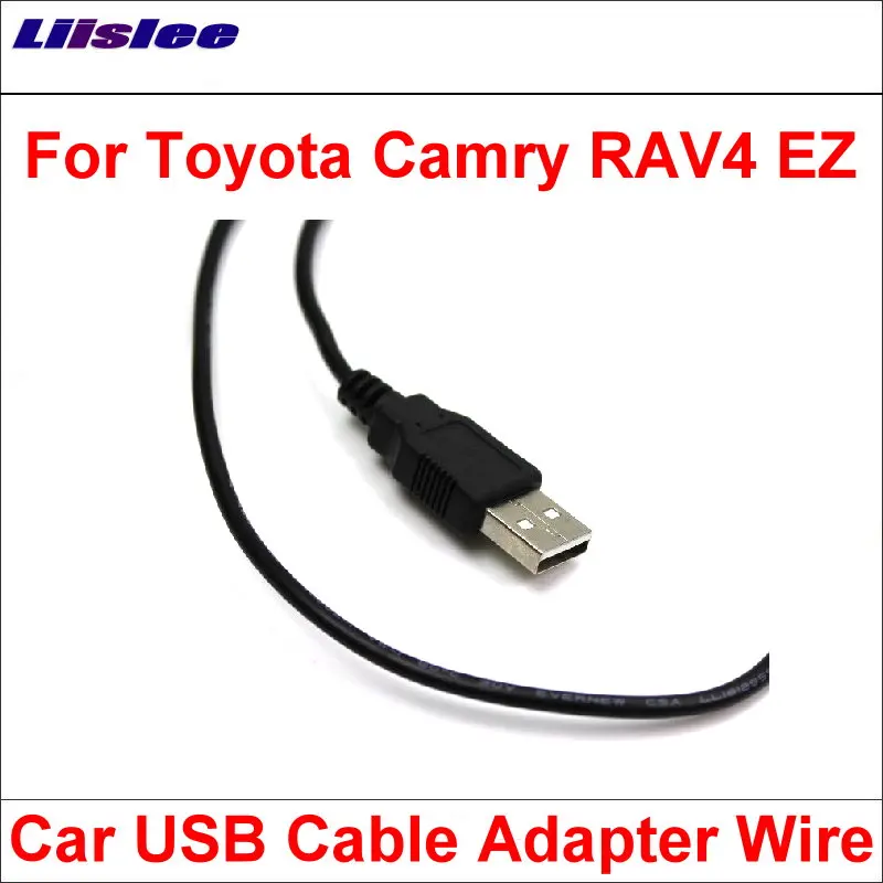 Liislee оригинальные вилки к USB адаптеру Conector для Toyota Camry RAV4 EZ Автомобильное CD радио