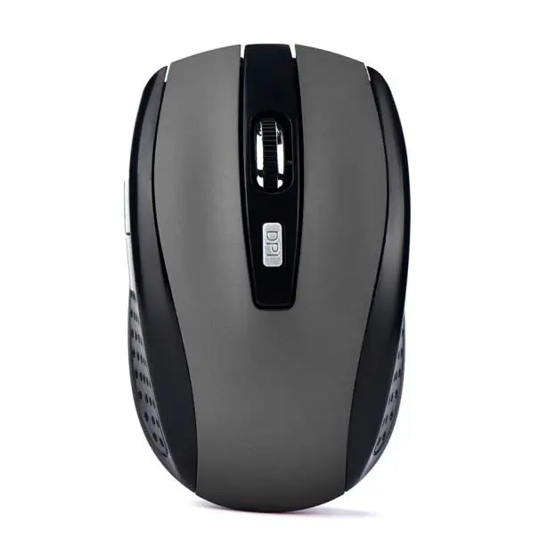 VOBERRY Fashion esports mouse 2,4 GHz Беспроводная игровая мышь USB интерфейс Высокая цена практичная мышь для офиса и дома обычно используемая - Цвет: Gray