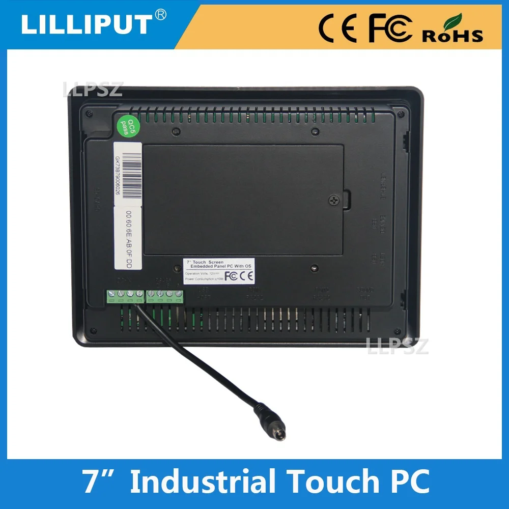 LILLIPUT GK7000 7 inch Industrial Touch Screen Panel PC With Windows CE