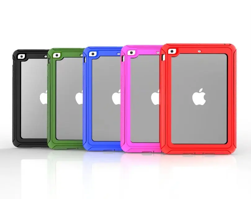 Для iPad Mini 1 2 3 Силиконовый прочный противоударный чехол для девочек mini123 + ручка|case