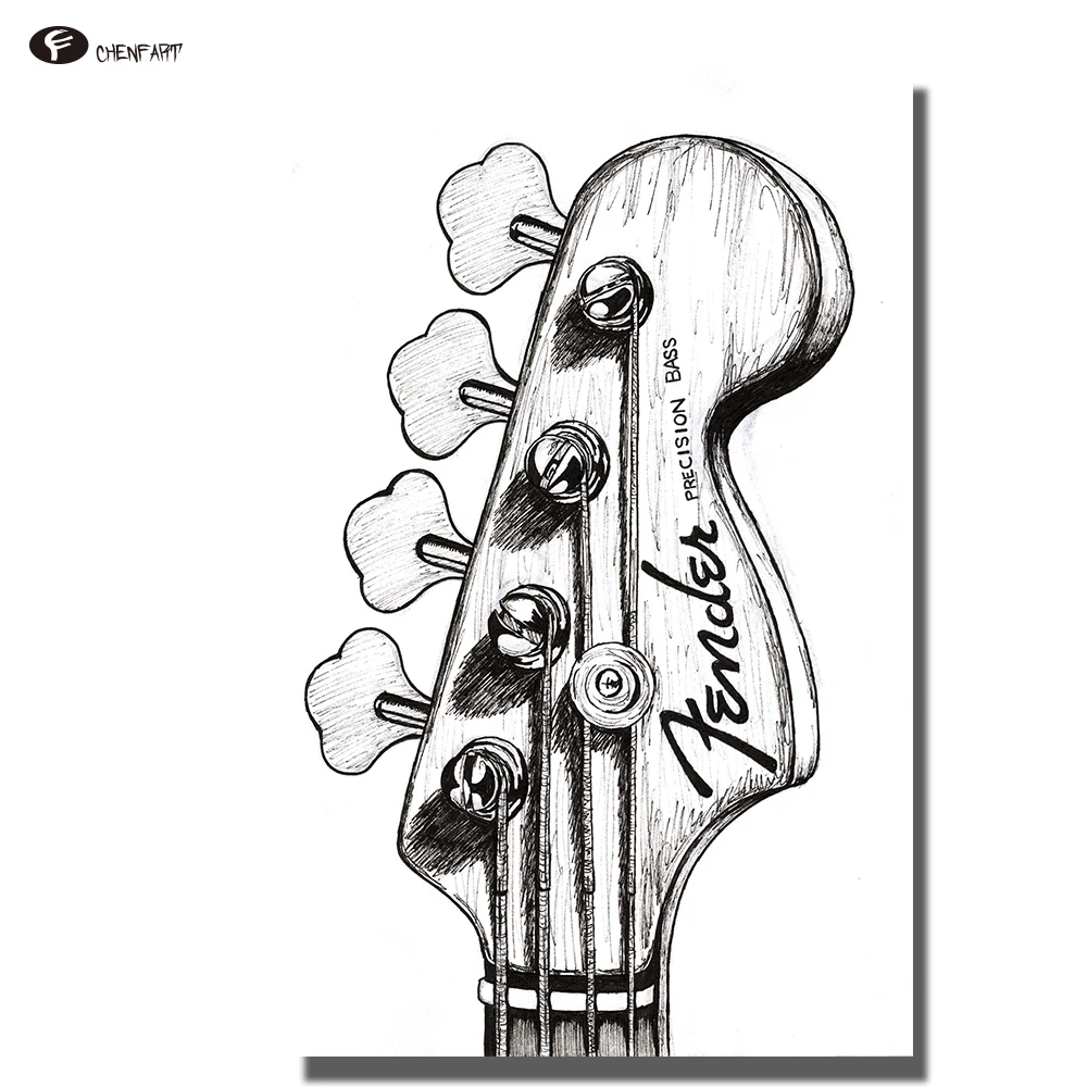  Gambar  4 Menggambar Gitar Wikihow Gambar  Berjudul Draw 