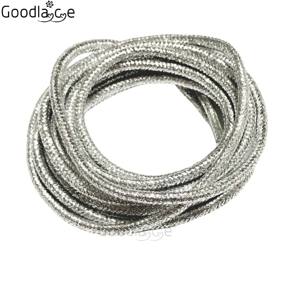 Silver Flat Glitter Stunning Unisex Shoelace Shoe Boot Lace String 115cm 45" NEW 