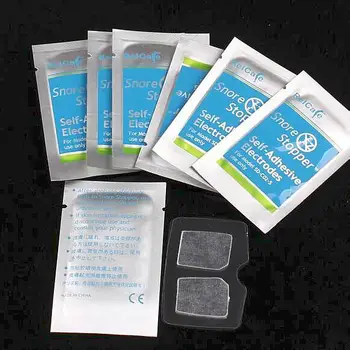 

20pcs 10pack Snore Stopper patch electrode conduction sticker infrared intelligent snoring sellf adhesive nose pad electrodes