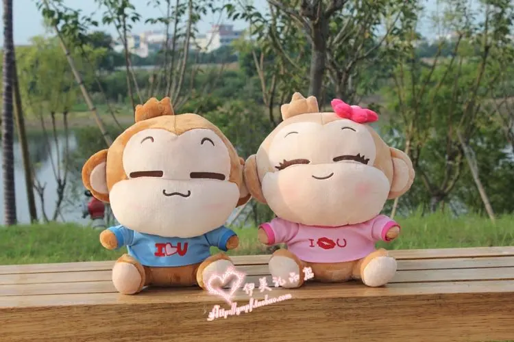 Hot sales!Kapo monkey,yoyo monkey,Animal Plush Toy,free shippingin