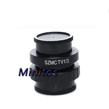 0.3X C-mount адаптер объектива 1/3 CTV адаптер для SZMCTV1/3 Тринокулярный Стерео микроскоп аксессуары для камеры