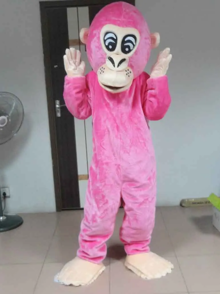 top selling pink gorilla mascot costume adult gorilla mascotmascot