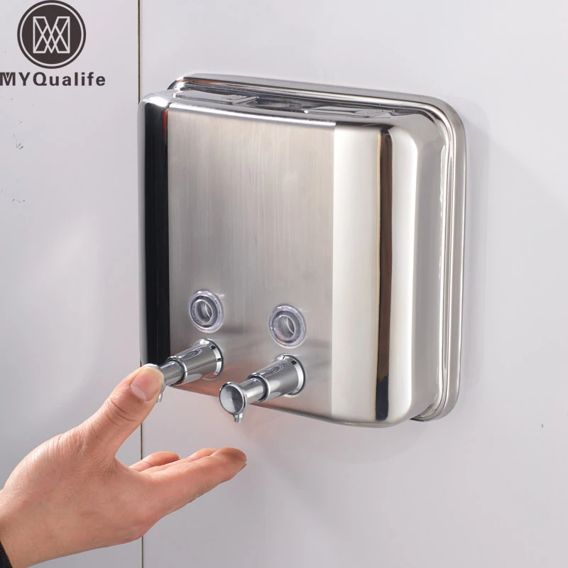 ウォールマウント浴室ソープディスペンサーシャワー液体シャンプーボトルステンレス鋼ソープボトル Soap Bottle Soap Dispenser Showerdispenser Shower Aliexpress
