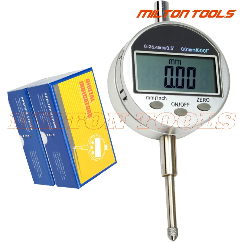 Цифровой циферблат диапазон измерений 0 01 мм/1 дюйм 0005 мм|indicator cap|indicator dialsindicator led |