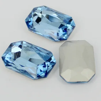 

Free Shipping!Light Sspphire Color Rectangle Pointed Back Glass Crystal Fancy Stones4x6mm,8x10mm,10x14mm,13x18mm,18x25mm,18x27mm